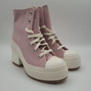 Converse Chuck 70 De Luxe Heel Women's Size 7.5 X-High Heel Static Pink Shoes